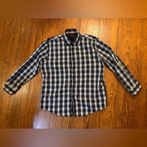 🆕Buffalo David Bitton Slim Fit black&white button down shirt